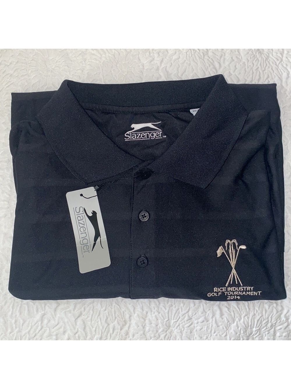 Slazenger Prestigious "Rice Industry Golf Tournament 2014" Men's Golf Polo Shirt